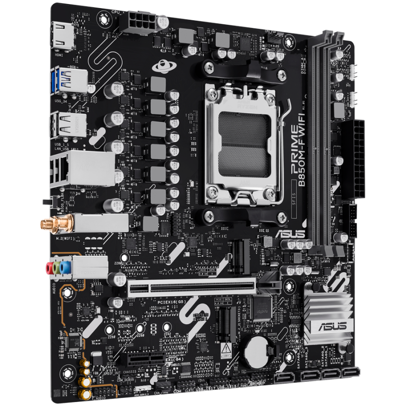 Matična plošča ASUS PRIME B850M-F WIFI, AM5, mATX, DDR5