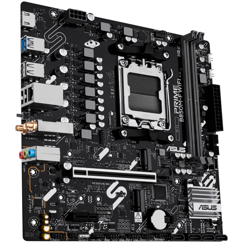 Matična plošča ASUS PRIME B850M-F WIFI, AM5, mATX, DDR5