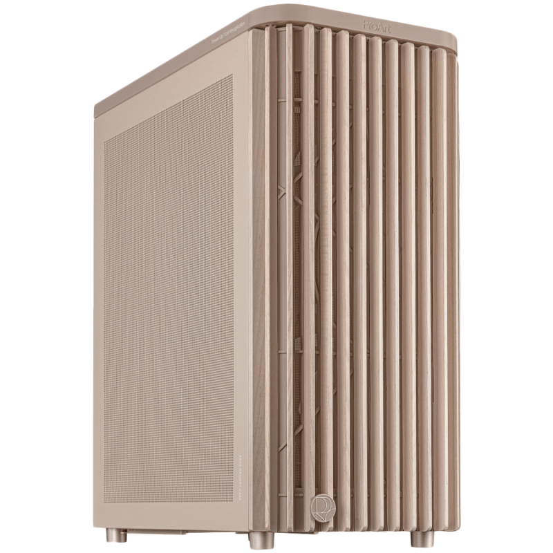 Ohišje ASUS ProArt PA401 Wood Edition, bež