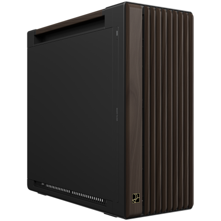 Ohišje ASUS ProArt PA602 Wood Edition Modern, črn