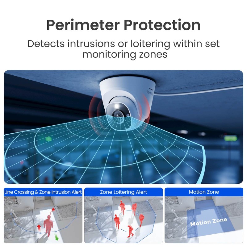 IP kamera Reolink SMB RP-PCT12M, 12MP, 4K, Barvni nočni vid, AI