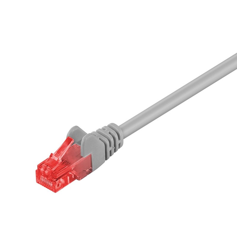 Mrežni kabel Goobay S/FTP (PiMF) CAT6, 1,5m, siv