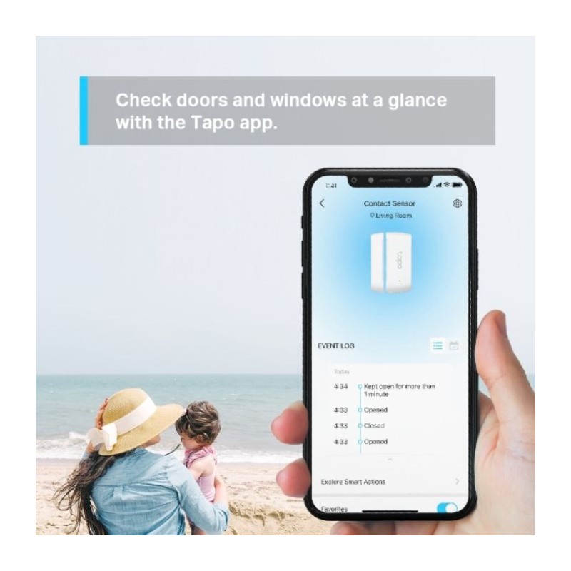 Pametni senzor za vrata/okna TP-LINK Tapo T110