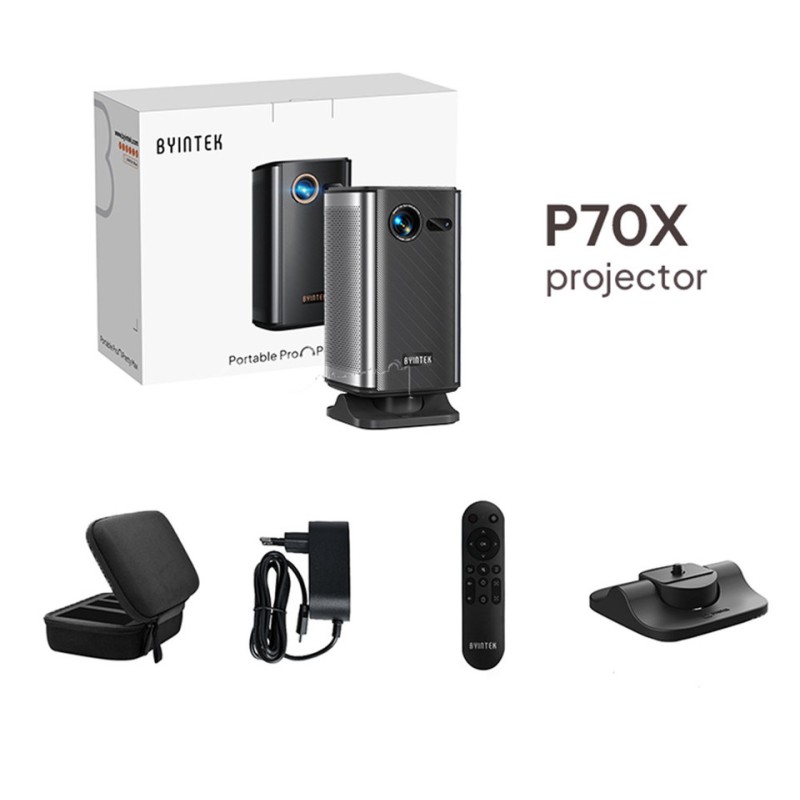 Projektor Byintek UFO P70X, črn