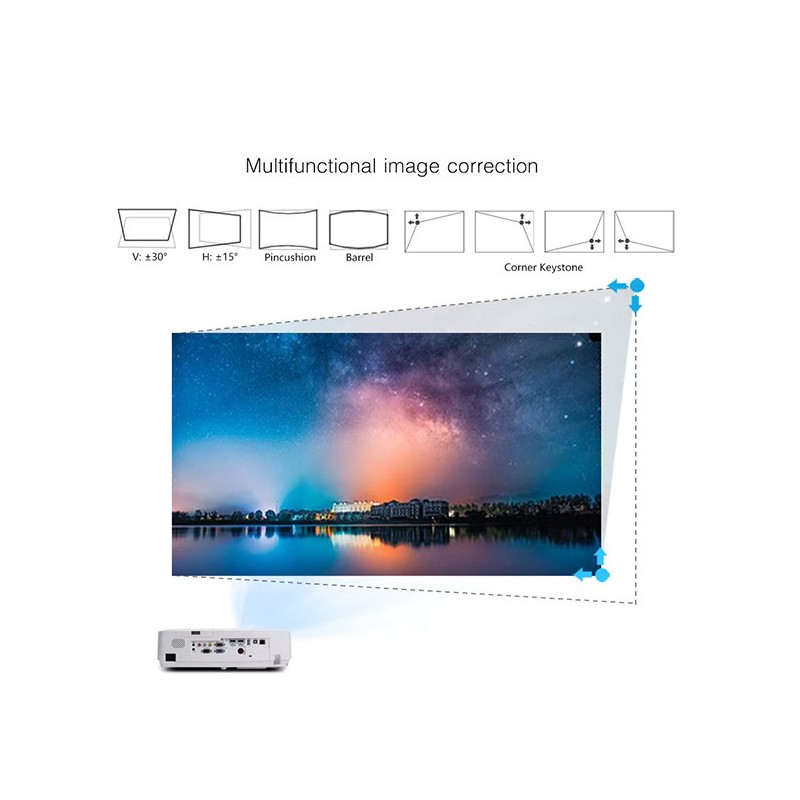 Projektor Byintek CLOUD C500W, bel