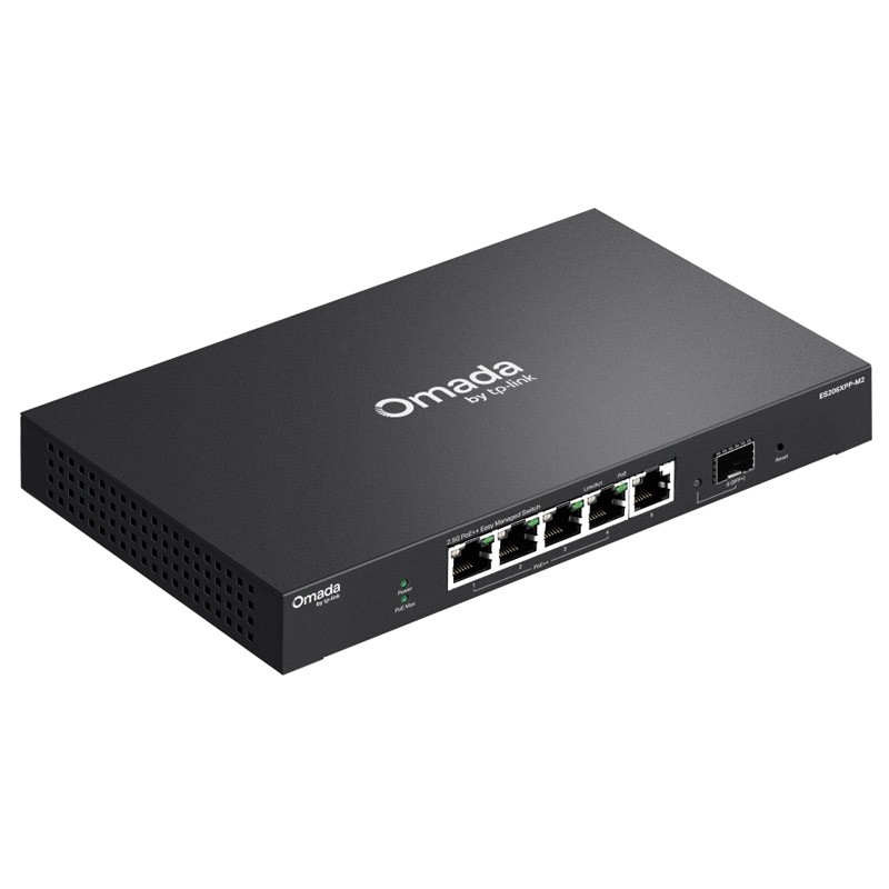 Stikalo (switch) TP-Link Omada ES206XPP-M2, 5-port, SFP+, PoE++