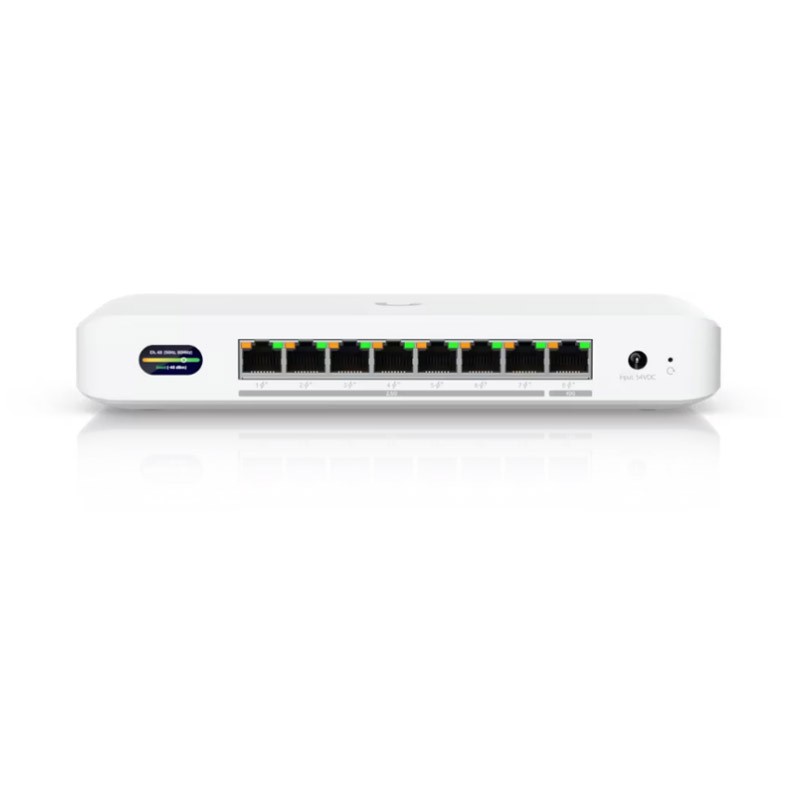 Stikalo (switch) Ubiquiti UDB-Switch, 8-Port, PoE+, WiFi 7