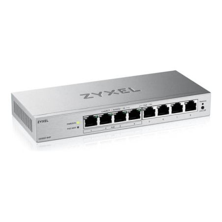 Stikalo (switch) ZyXEL GS1200-8HPv3, 8-port, PoE+