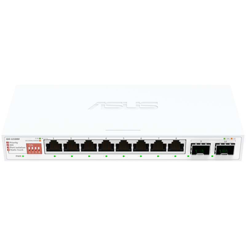 Stikalo (switch) ASUS QG-U1080, 8-port, SFP+