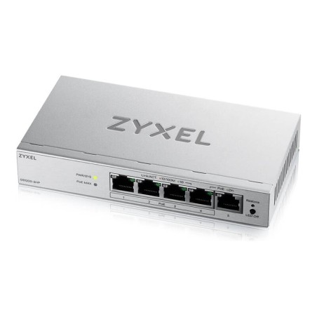 Stikalo (switch) ZyXEL GS1200-5HPv3, 5-port, PoE+