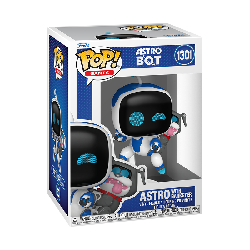 Figura FUNKO POP GAMES: ASTRO BOT - ASTRO W/BARKSTER