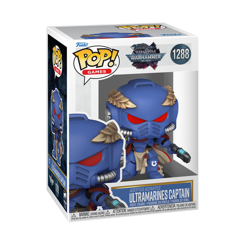 Figura FUNKO POP GAMES: WARHAMMER 40,000 - CAPTAIN JUSTIAN