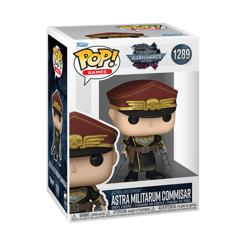 Figura FUNKO POP GAMES: WARHAMMER 40,000 - ASTRA MILITARUM COMMISSAR
