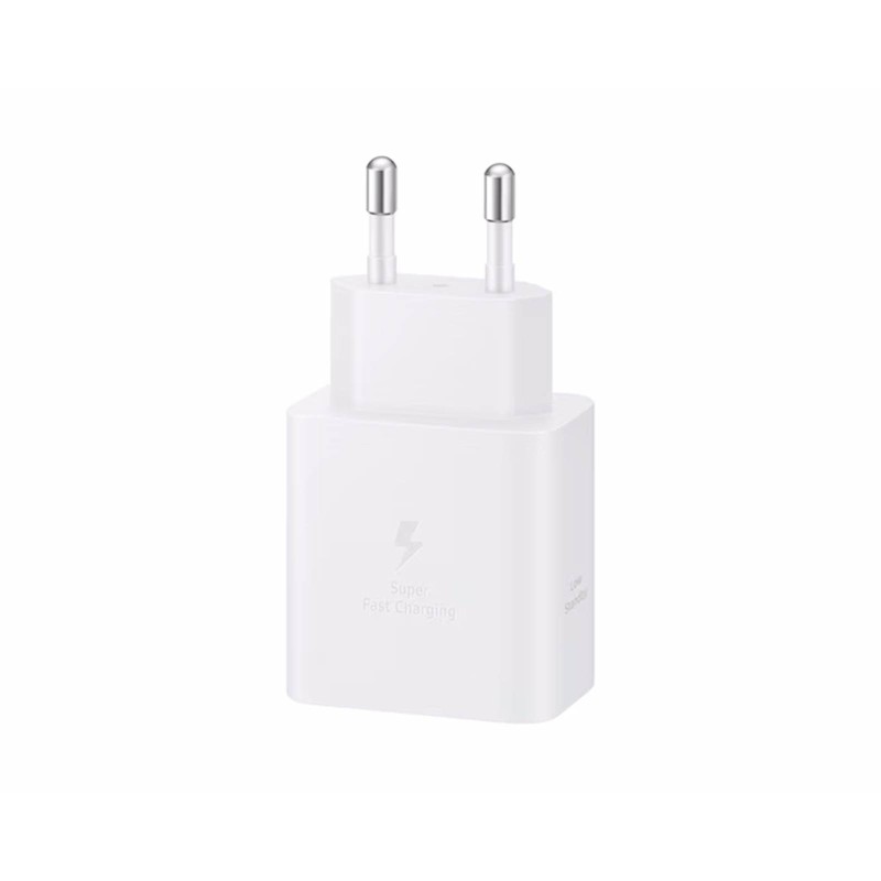 Polnilec Samsung Fast Charger 45W, USB-C, bel