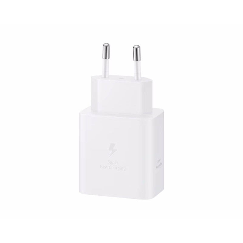 Polnilec Samsung Fast Charger 45W, USB-C, bel + USB-C kabel