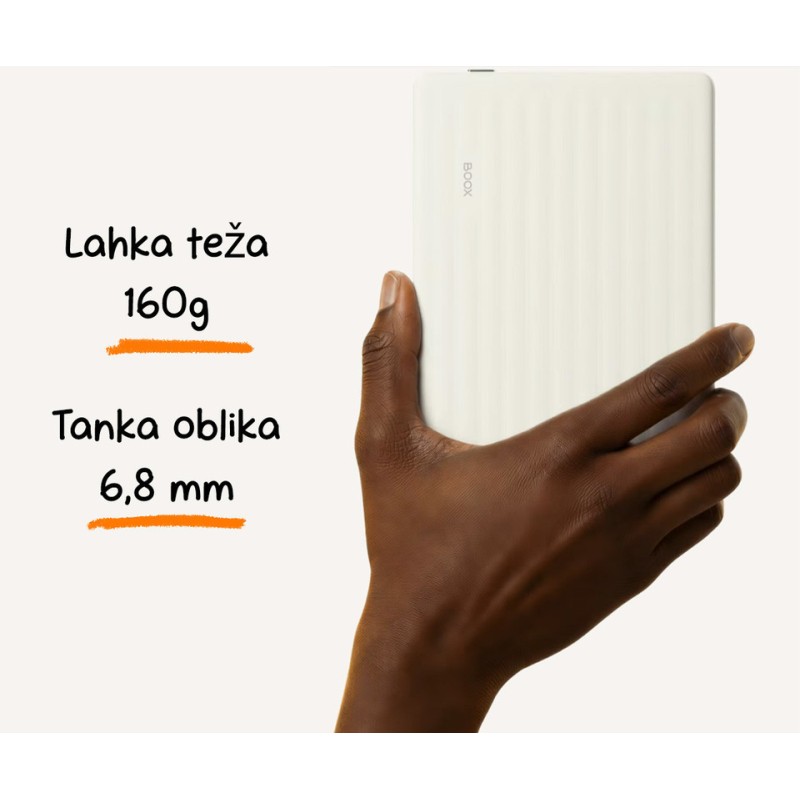 E-bralnik BOOX Go 6 Gen II, 3GB, 32GB, siv