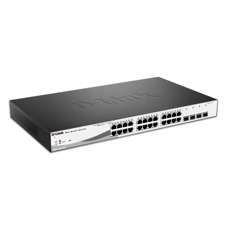 Switch D-Link 24 port 10/100/1000 PoE DGS-1210-28P