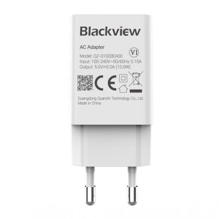 Polnilec Blackview ADAPTER, 10W, 1x USB-A, bel