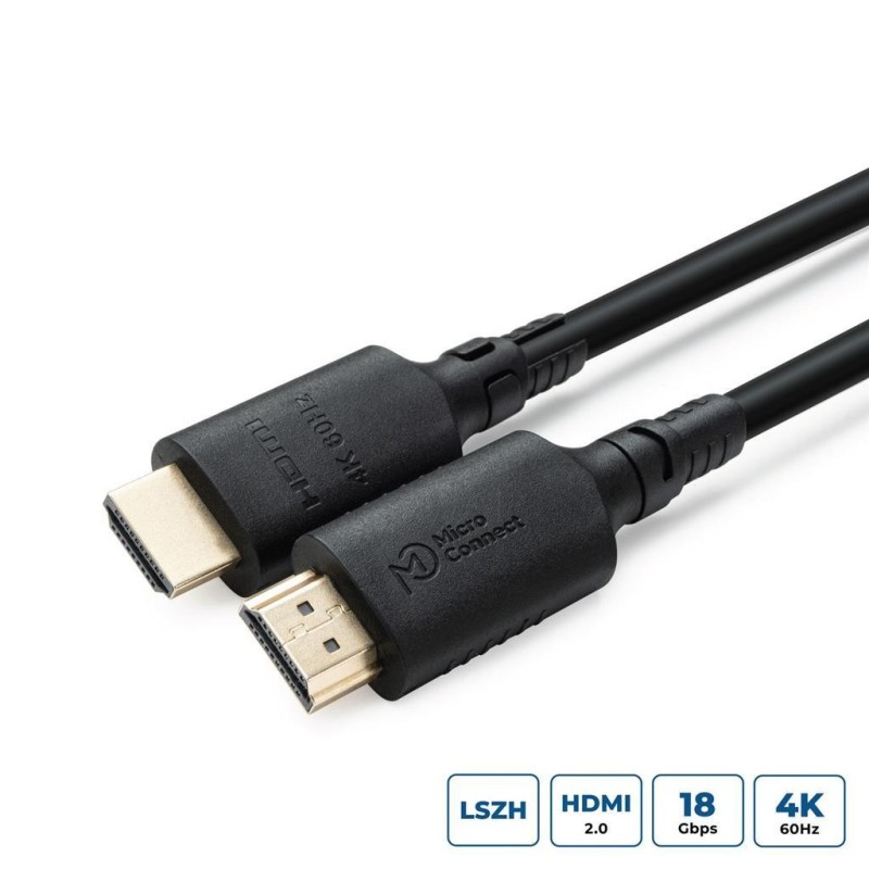 Kabel MicroConnect ColorFlex HDMI 4K, brez halogena (LSZH), 3m