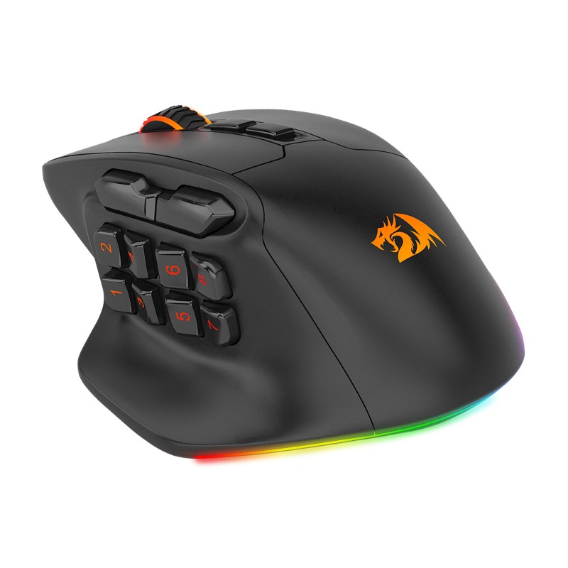 Miška RedRagon Aatrox Pro M811-RGB, črna