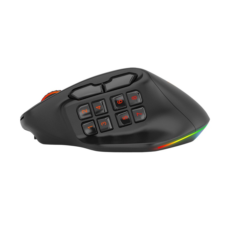 Miška RedRagon Aatrox Pro M811-RGB, črna