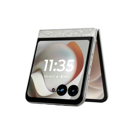 Pametni telefon Motorola Razr 70, 256, bel