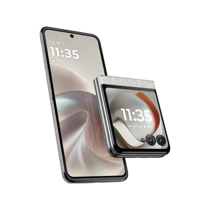 Pametni telefon Motorola Razr 70, 256, bel
