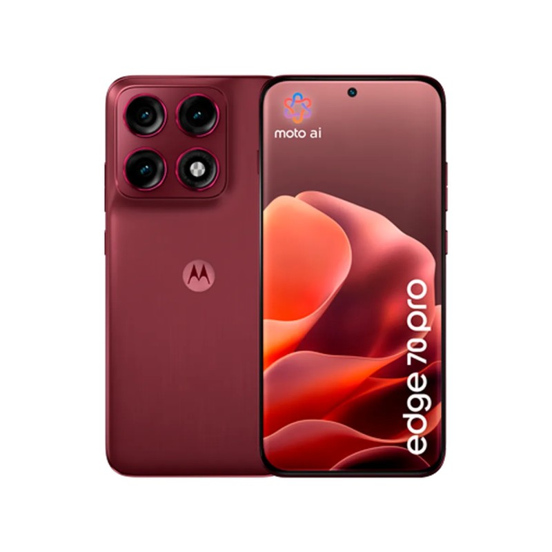 Pametni telefon Motorola Edge 70 Pro, 512GB, rdeč