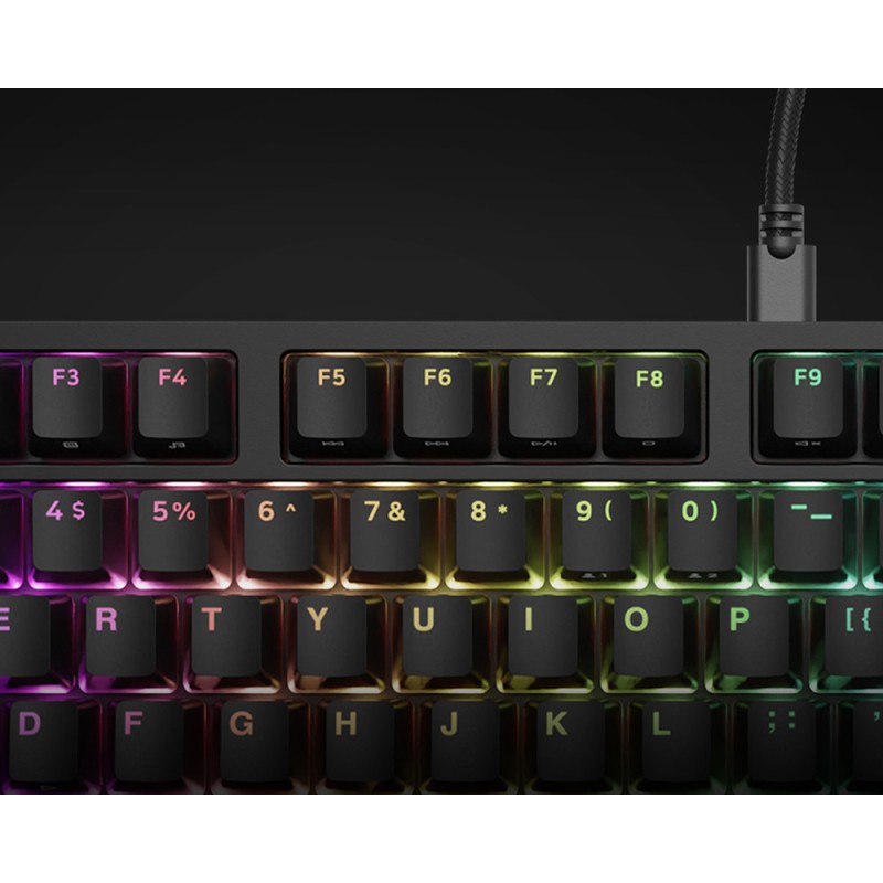 Tipkovnica Genesis Thor 404, RGB, Gateron Yellow Pro, črna