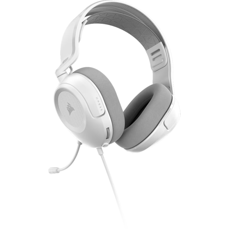 Slušalke Corsair HS35 Stereo V3, bele