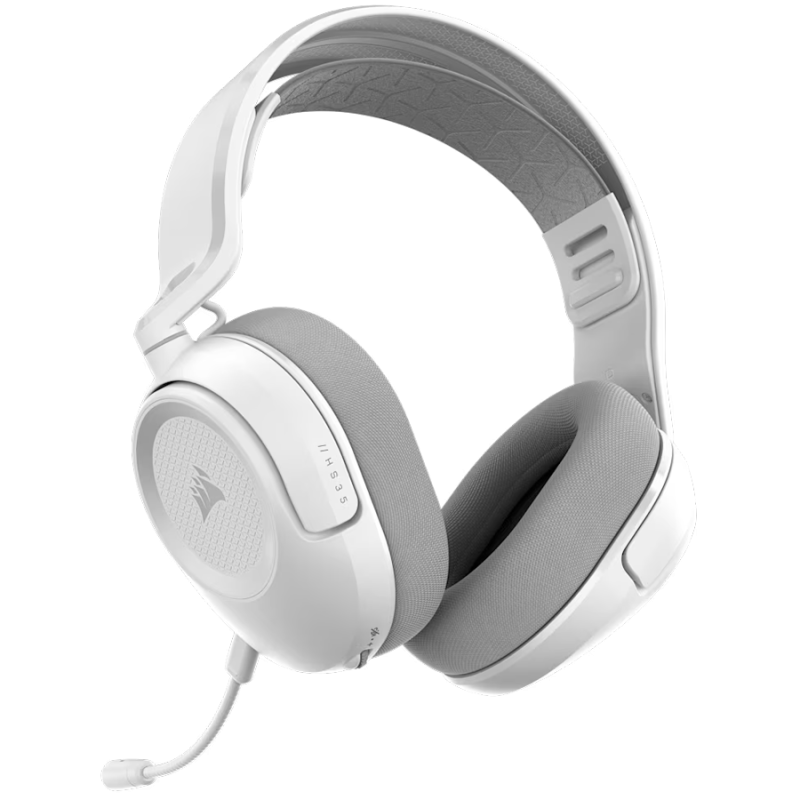 Slušalke Corsair HS35 V3, bele