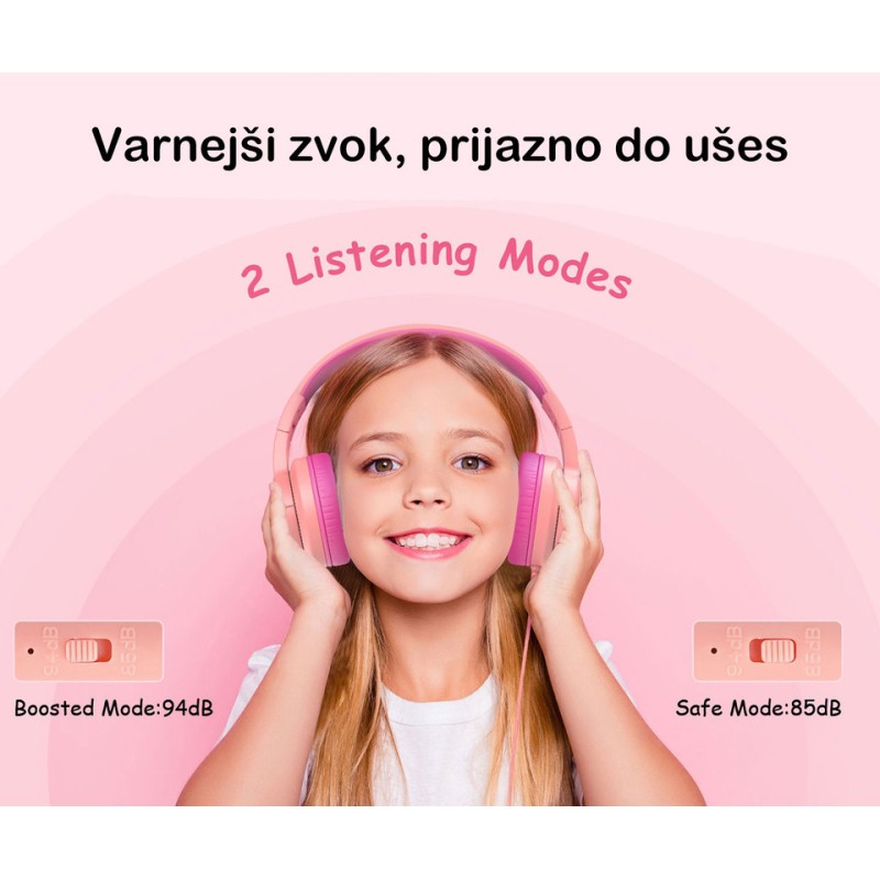 Slušalke Blackview FitBuds K1, roza