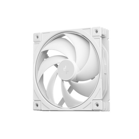 Ventilator za ohišje DeepCool FD12 WH V2, PWM, 120mm, bel