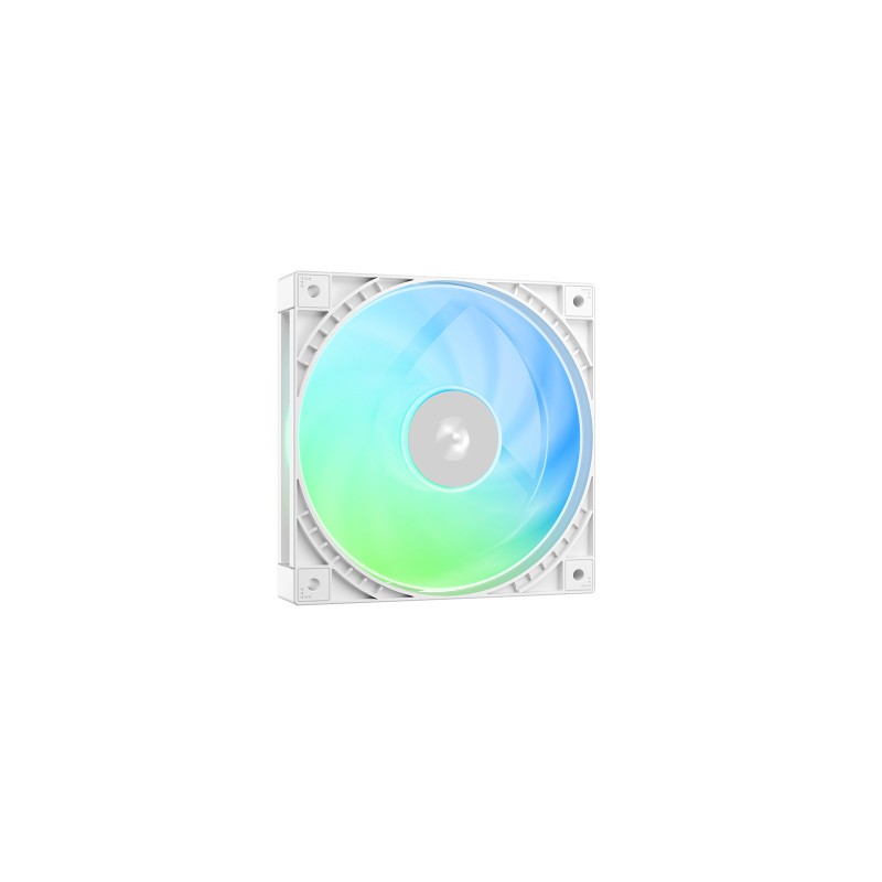 Hladilnik za procesor DeepCool AG620 G2 WH ARGB, 2x 120mm, bel