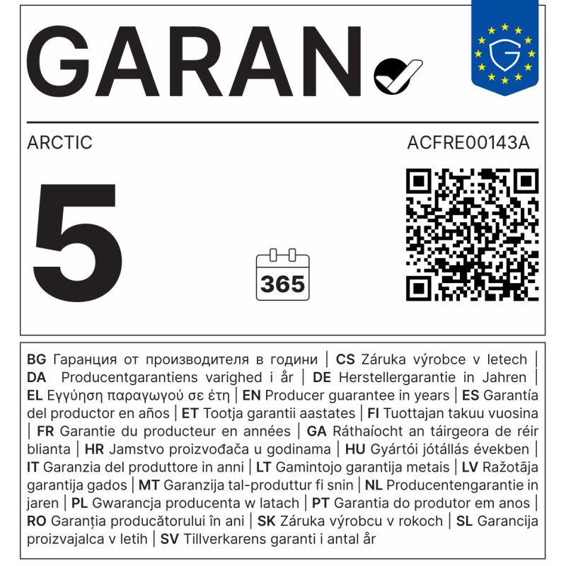 Vodno hlajenje ARCTIC Liquid Freezer III, 280mm, A-RGB, črno