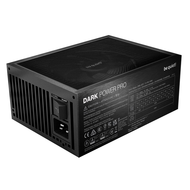 Napajalnik BE QUIET! DARK POWER PRO 14 IO, 1300W, 80 Plus Titanium, modularni