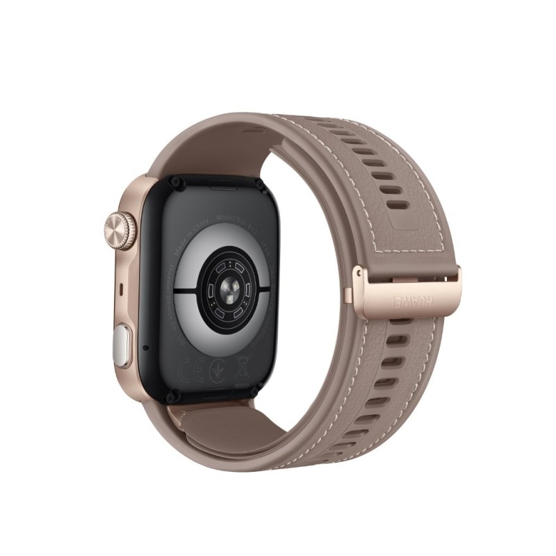 Pametna ura Huawei Watch D3, zlata (rjav pašček)