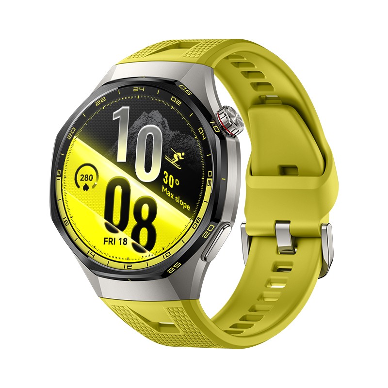 Pametna ura Huawei Watch GT 7 Pro, 46mm, srebrna (rumen pašček)