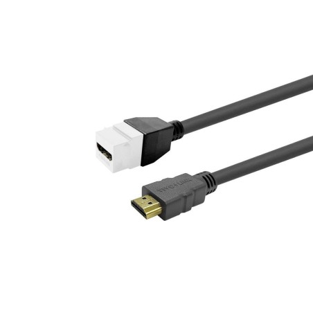 Kabel Vivolink Pro Keystone HDMI (F) na HDMI (M) 7,5m, bel
