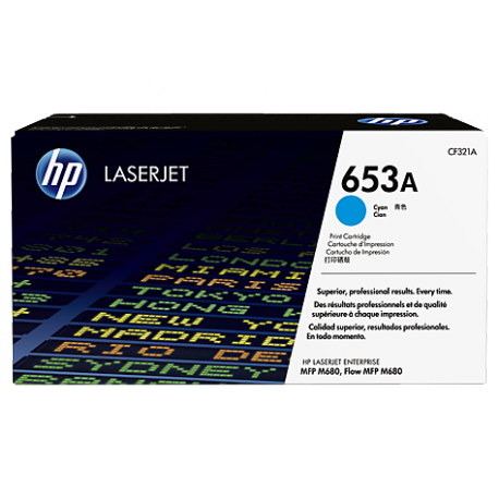 Toner HP 653A (CF321A), cyan