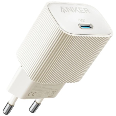 Polnilec Anker Nano 4 30W, USB-C, bež
