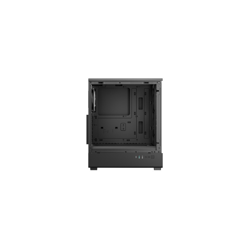 Ohišje DeepCool CC550 4F, ATX, Midi-Tower, ARGB, kaljeno steklo, črno