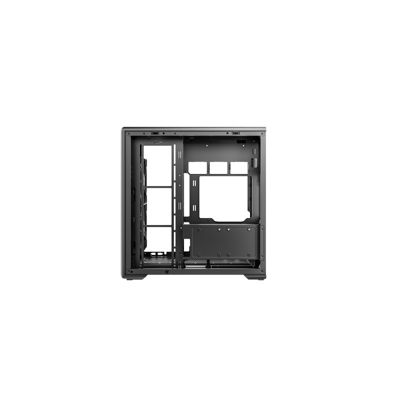 Ohišje DeepCool CG590 MESH 2F, ATX, Midi-Tower, kaljeno steklo, črno