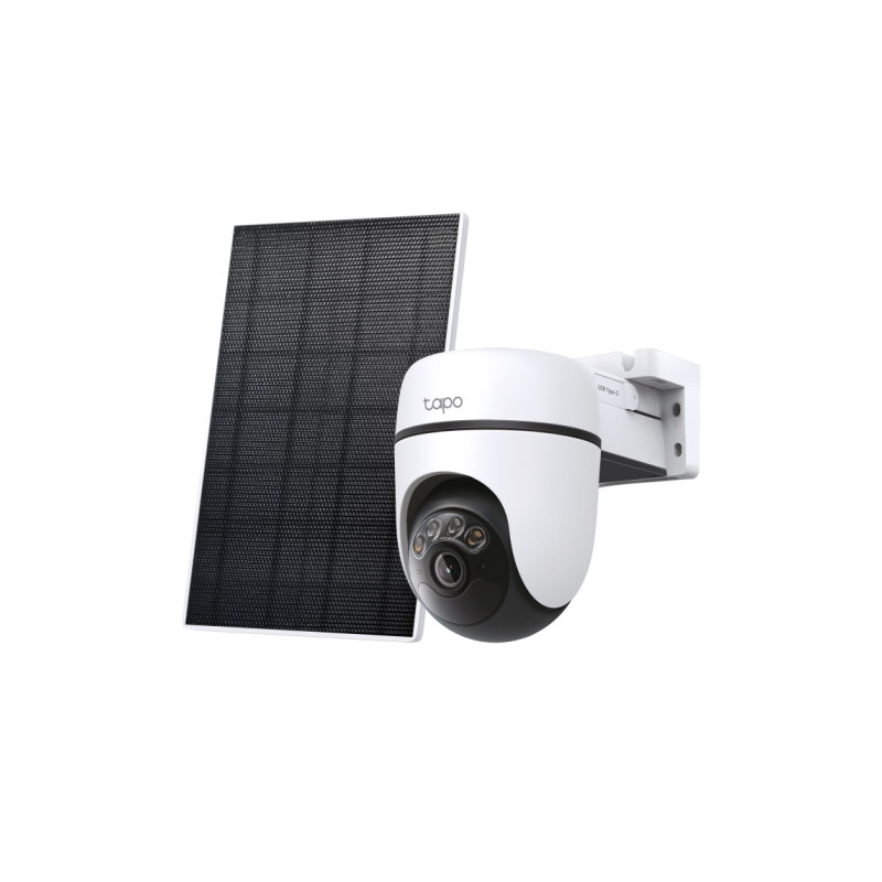 IP kamera TP-Link Tapo C630 KIT, 5MP, zunanja, bela, s solarnim panelom