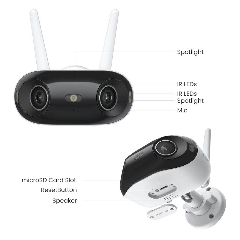 IP kamera Reolink Elite Series W740, 8MP, zunanja, bela