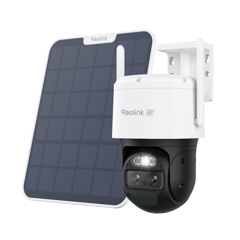 IP kamera Reolink TrackMix Series G770+SP2 4G LTE, 8MP, zunanja, bela