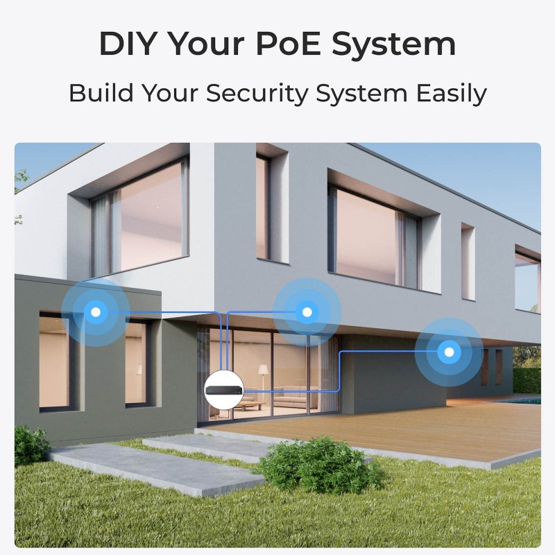 IP kamera Reolink P337 PoE, 8MP, zunanja, bela