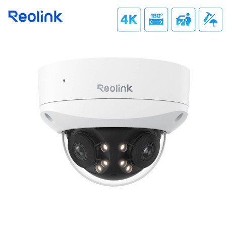 IP kamera Reolink Duo Series P737 PoE, 8MP, zunanja, bela