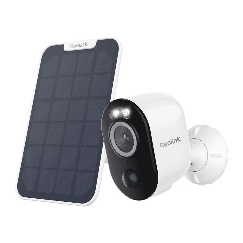 IP kamera Reolink Argus Series B330, 5MP, zunanja, s solarnim panelom, bela