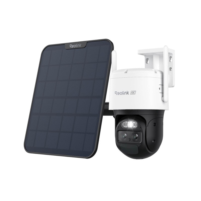 IP kamera Reolink TrackMix Series B770+SP2 Wi-Fi 6, 8MP, zunanja, bela